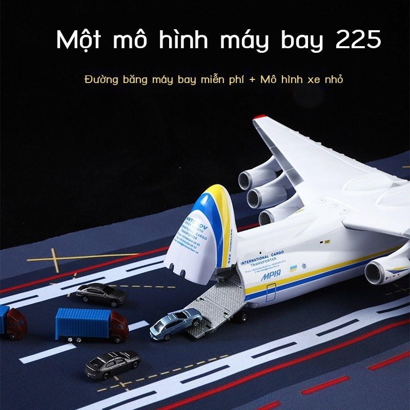 ( Sẵn) Mô hình mô hình máy bay vận tải 42cm AN225