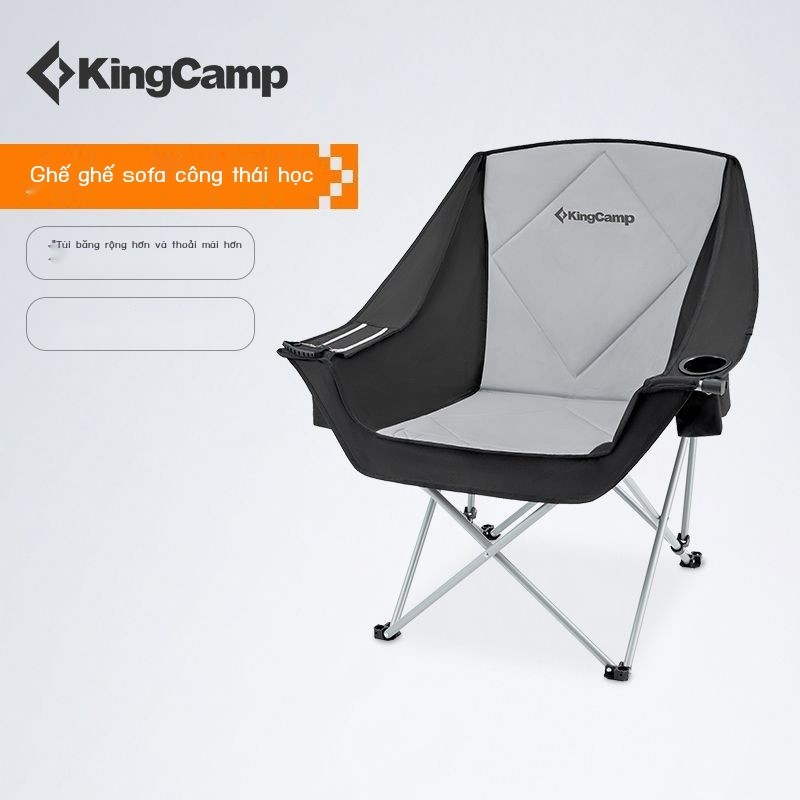 [HÀNG MỚI VỀ] 【14.8Hàng Nghìn Người Mua Lại Thương Hiệu】KingCamp Ghế gấp ngoài trời, ghế câu cá, g