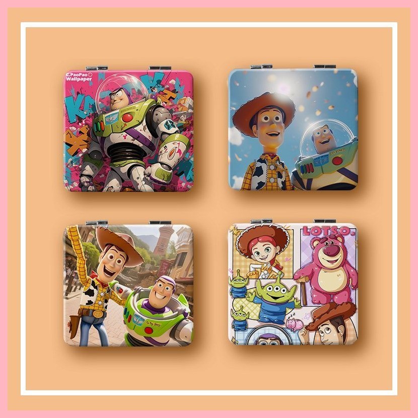 [GUYN] Gương trang điểm Gương gấp Buzz Lightyear Buzz Lightyear Buzz Lightyear Gương trang điểm Ký t