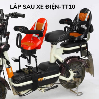 TT10-Ghế ngồi trước xe điện, xe số,novo hoặc ngồi sau xe đạp, điện( inbox tư vấn)