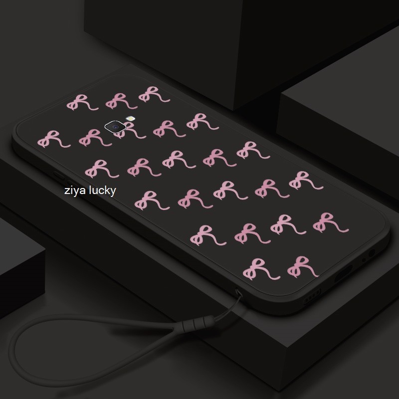 Ốp lưng ruy băng màu hồng cho Samsung J7 Prime ON7 2016