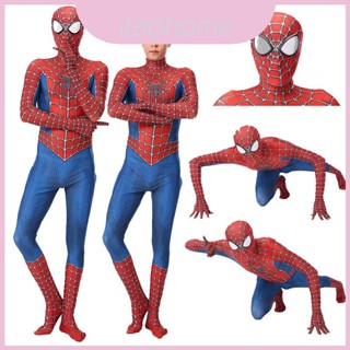 Bộ đồ Zentai và người nhện màu xanh đỏ, co giãn, mặc thoải mái