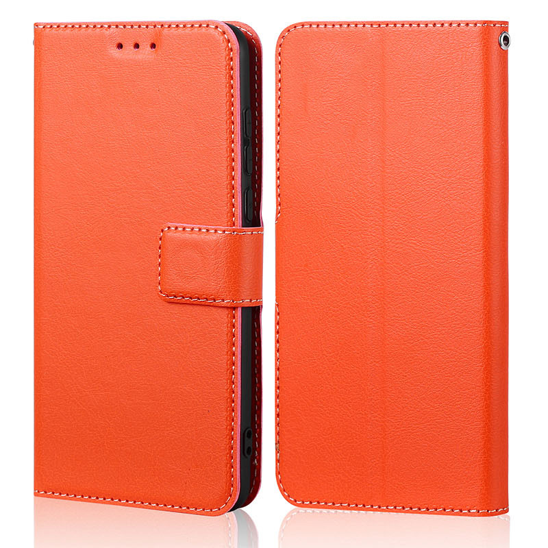 Ốp Lật Cho Lenovo A6 Note A7 A8 2020 A606 A850 A2010 A2020 A6000 A7000 A7010 K5 K6 K9 Note Ví Da Hạt PU