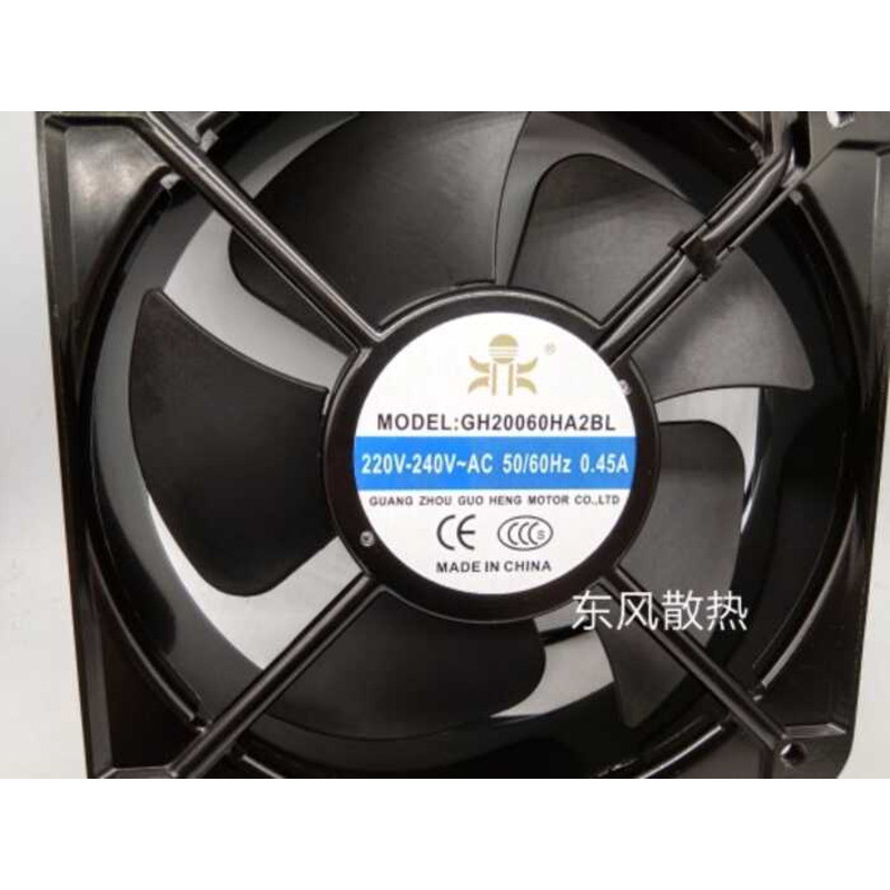 Quạt làm mát trục AC Guoheng GH20060HA2BL 20060 220V hoàn toàn mới
