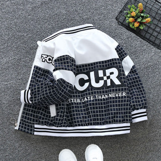 [Bán chạy] Áo khoác bé trai Xuân Thu Phong cách mới Đồng phục bóng chày Áo mùa thu