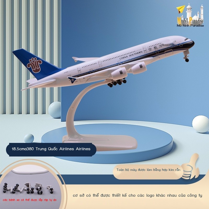 (Giá Hủy Diệt) Airbus A380 China Southern Airlines 20cm Model Model Model Alex ALLACT ALLACT 787 Ch