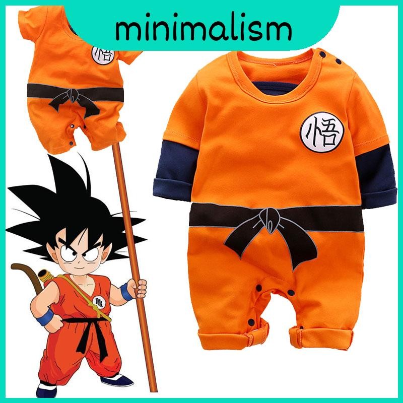 Dragon Charming Z Goku Goku Goku Trang Phục Romper Cho Bé Trai Halloween Cho Hoàn Hảo