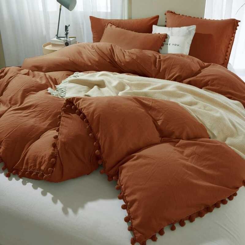 Cover- 3 Duvet Piece  rmhouse Microfiber Cforter Cover Set - Soft And Lightweight Quilt Cover,