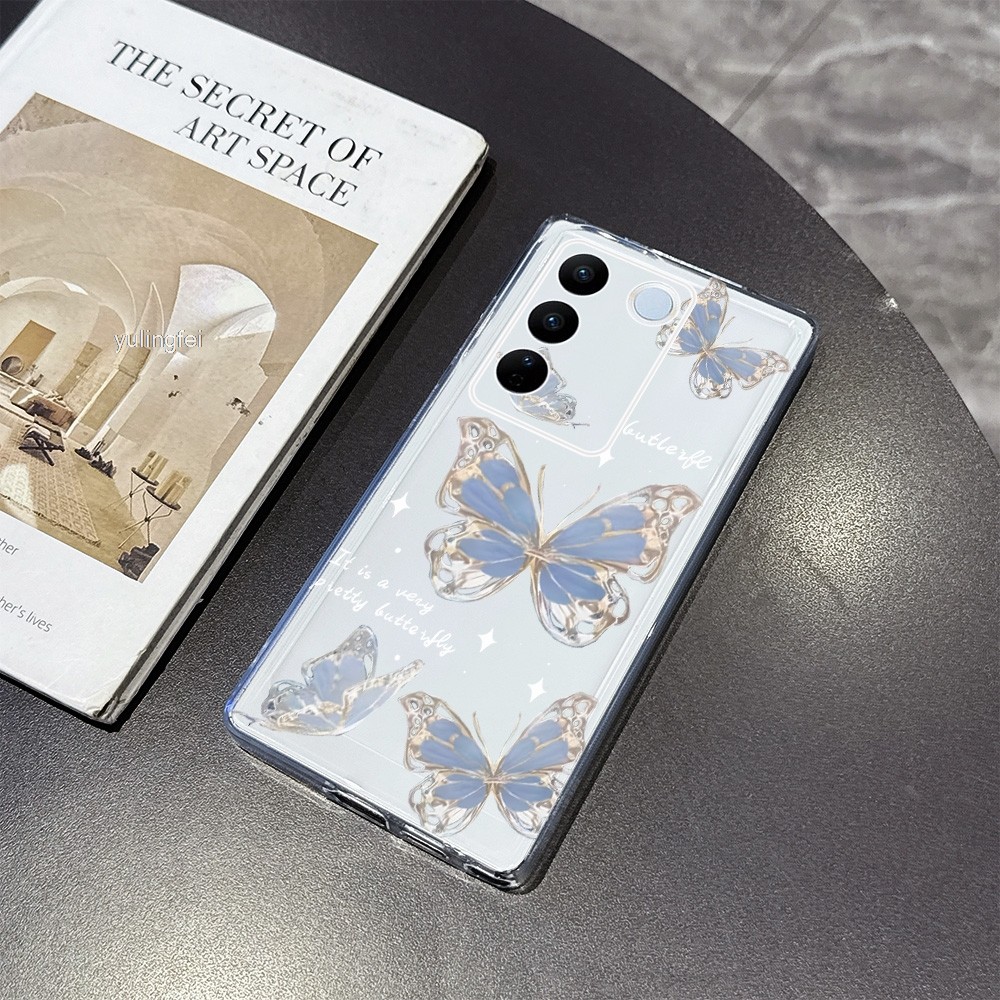 Thích hợp cho Vivo V27 5G Vivo S16 S16 V27 Pro Vỏ bảo vệ Vỏ điện thoại mềm Jelly