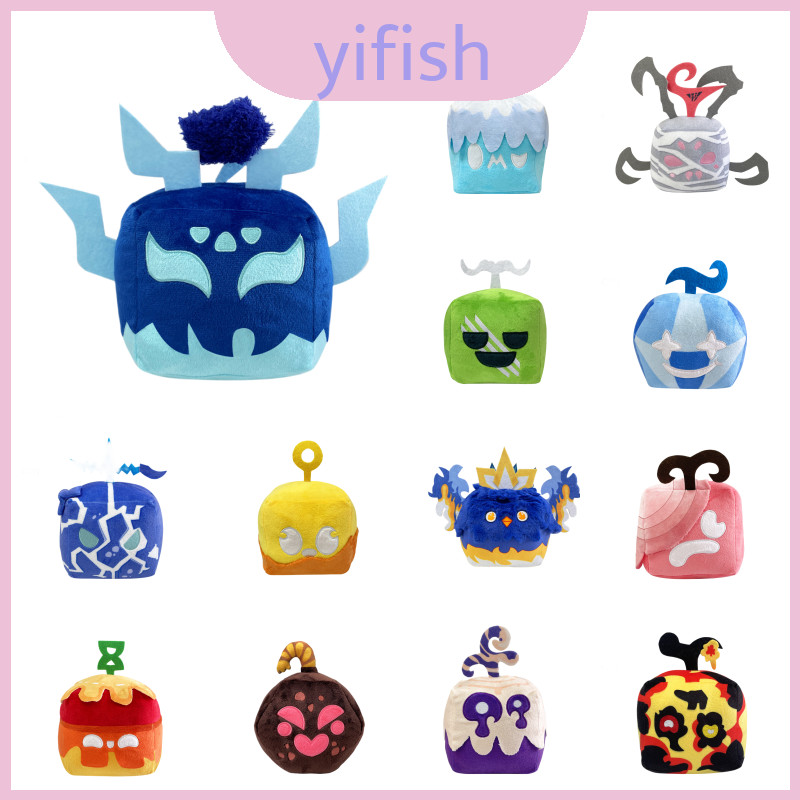 Trái Cây Blox Demon Fruit Đồ Chơi Sang Trọng 15cm Cao Và Squeezable Fuzzy