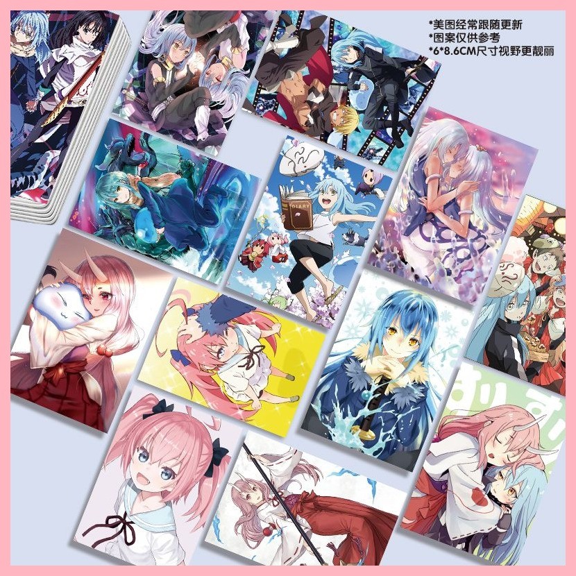 [Guyn] Lomo Card Rimuru Tempest Shuna Tái sinh thành Slime Hàng hóa Dễ thương King Limuru Box 55 Las