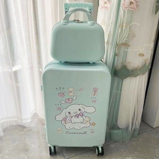 (HÀNG HOT) Vali Bostonton nữ chó quế phim hoạt hình xe đẩy vali nam nữ sinh viên hộp mật khẩu trẻ e