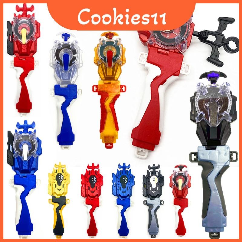 Burst Beyblade Sparking String Launcher Grip Handle Vàng Đỏ Đen