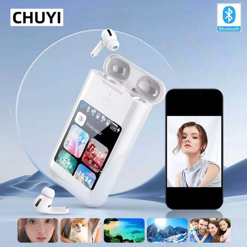 Tai nghe Bluetooth 3 trong 1 A98 Giảm tiếng ồn âm thanh dự phòng di động đa chức năng 2,8 inch ﻿QUÀ 