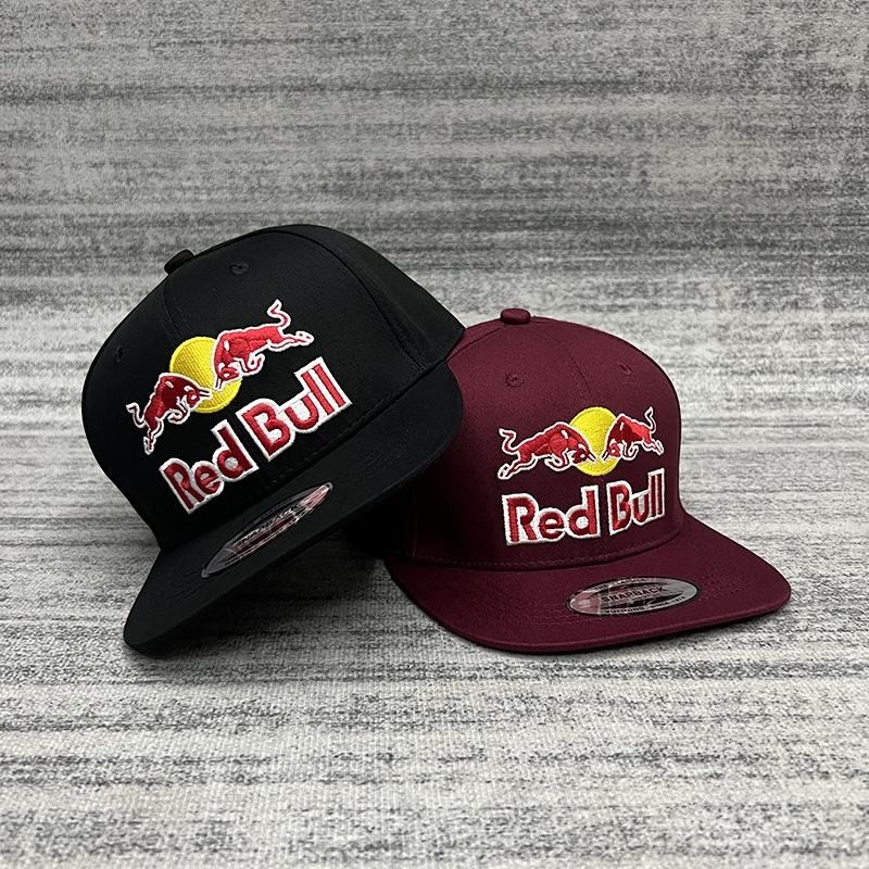 RedBull RedBull Fleet Mũ Bóng Chày Nam Nữ Vành Phẳng Hip Hop Mũ Phù Hợp Với Thêu Thể Thao Hip-Hop Mũ