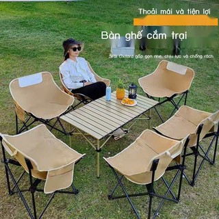 Bàn ghế xếp giải trí ngoài trời, bàn ghế cắm trại, bàn ghế nướng lẩu, bàn ghế gian hàng, bàn ghế du
