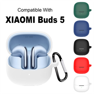 Vỏ Tai Nghe Silicon Cho XiaoMi Buds 5 Vỏ Tai Nghe Không Dây Chống Sốc Chống Trầy Xước Tay Bảo Vệ Có Thể Giặt Nhà Ở Chống Bụi