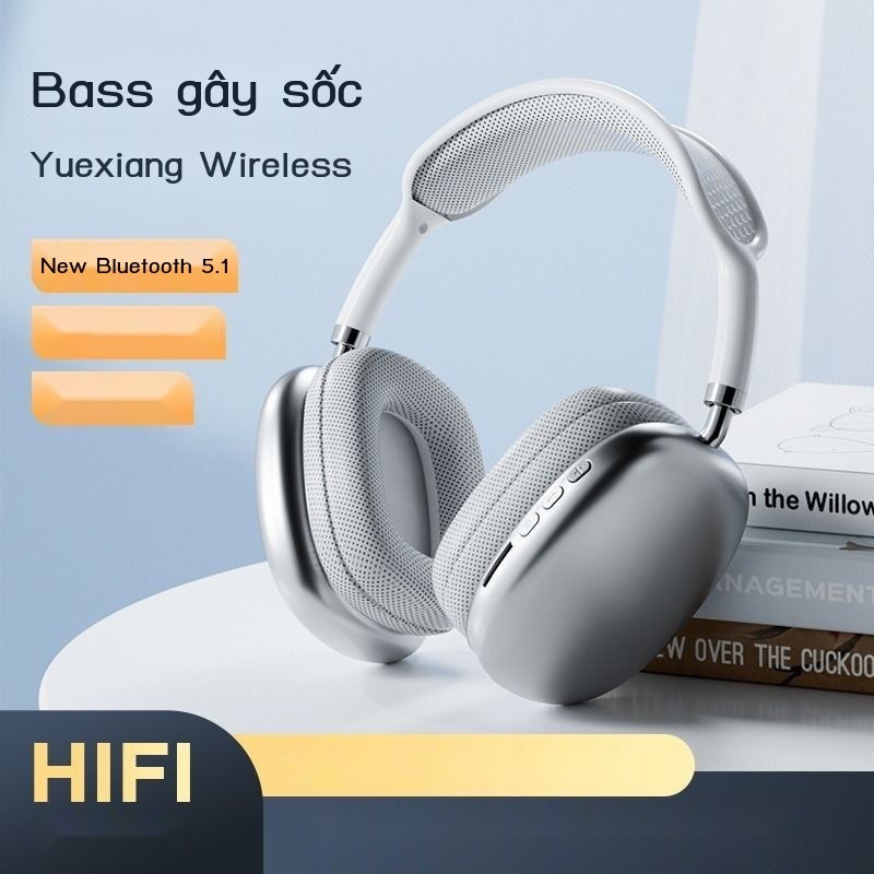 P9 Pro Max Tai nghe Bluetooth bán chạy xuyên biên giới, tai nghe không dây chống ồn cho điện thoại,