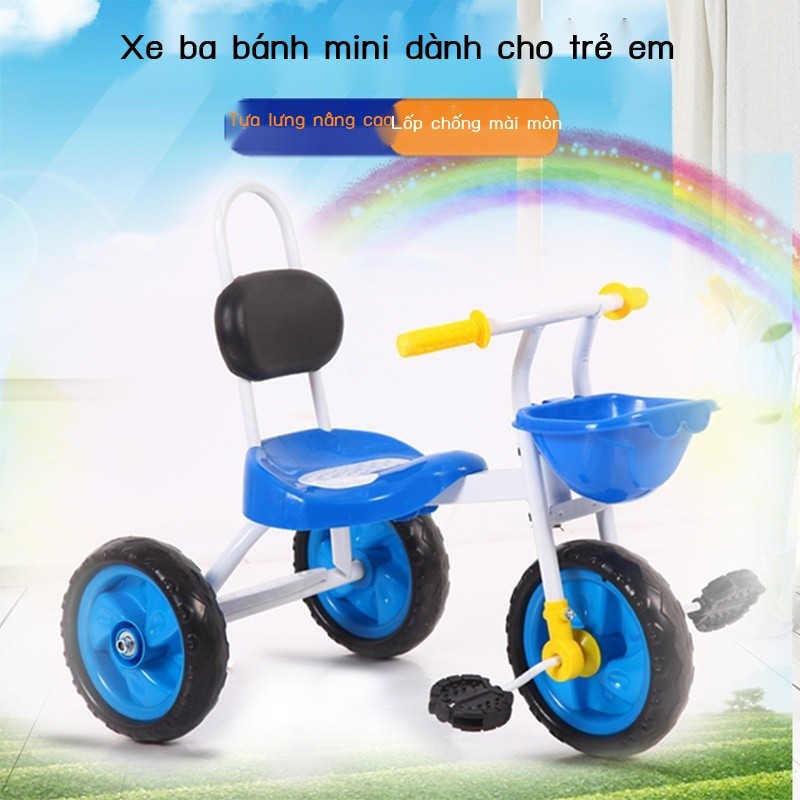[GIÁ SỐC] Xe ba bánh cho bé, xe đạp trẻ em 1-2 tuổi, xe đạp, xe đạp trẻ em, đồ chơi cho bé 2 tuổi