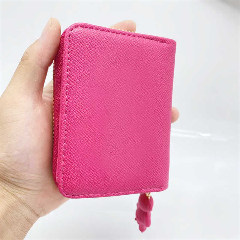 Âu 2024 Châu Mỹ Tinh Tế Lady Flip Ngắn Wallet Đơn Giản   Lịch Coin Purse Túi Tốt Nh