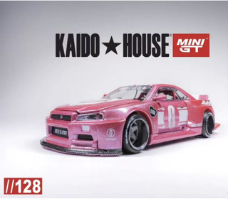  Kaido HOUSE 1: 64 Nissan Skyline GT-R R34 Xe Hợp Kim Mẫu 128 