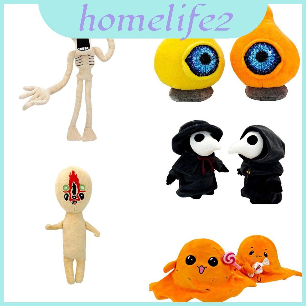 Soft Scp999 Búp bê quái vật bọ ve có nguồn gốc sinh học sang trọng