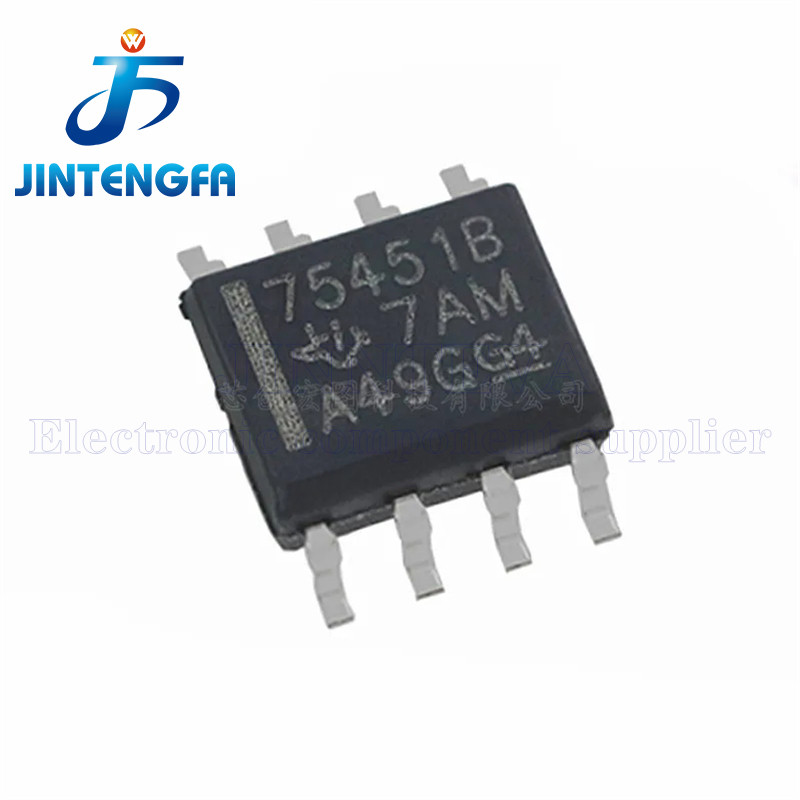 10 CÁI SN75176BDR 75176B SOP-8 SN75176 SN75176B SMD Bộ thu phát xe buýt vi sai IC
