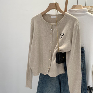 76543 Áo len dài tay cổ điển phong cách Preppy