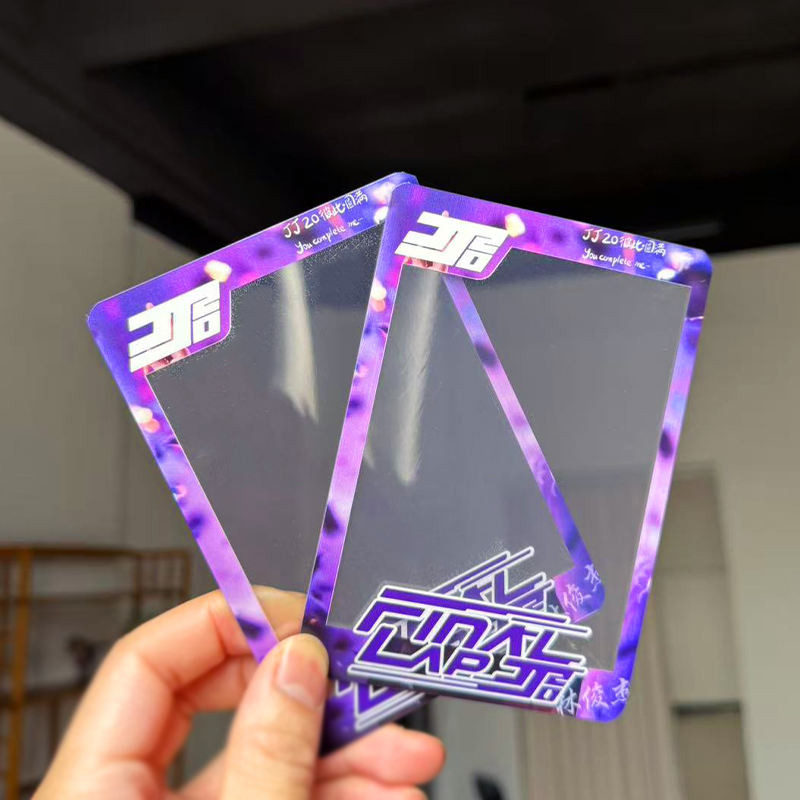 2025 JJ Lin JJ20 Buổi hòa nhạc Barley Cat 's Eye Hộp bảo vệ vé nhỏ Hộp đựng thẻ cứng Vé Stub Bảo quả