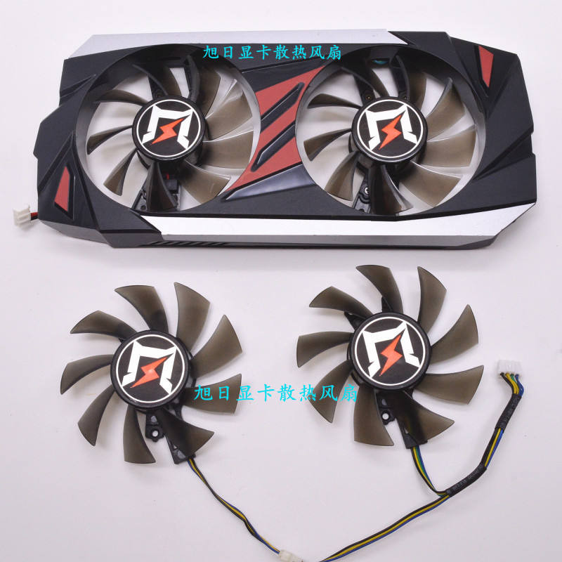 Gengsheng GTX1080 1070 1070TI 8G Gió Đuổi Phiên Bản Quạt Gengsheng P104 Card Đồ Họa Quạt Tắt Tiếng