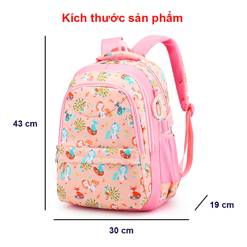 【Gesh bag】 Balo cho bé hình ngựa mini BBShine, Balo đi học 6-10 tuổi năng động  B012