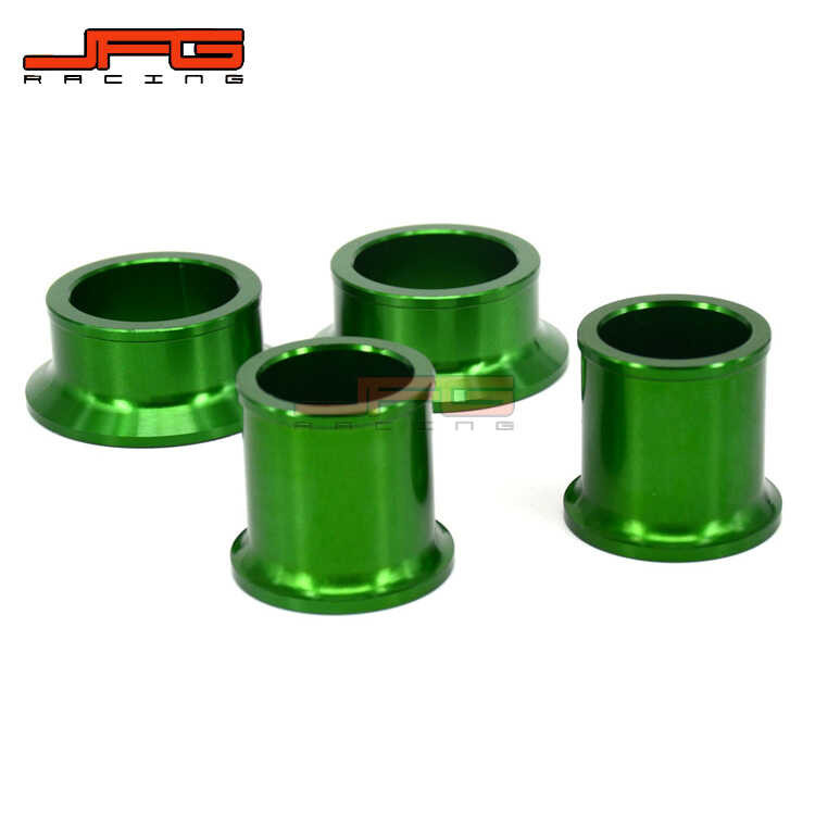 Xe Máy Kawasaki KX125 / 250 / KX250F / KXF450 Bánh Trước Phía Sau CNC Bushing Miếng Đệm