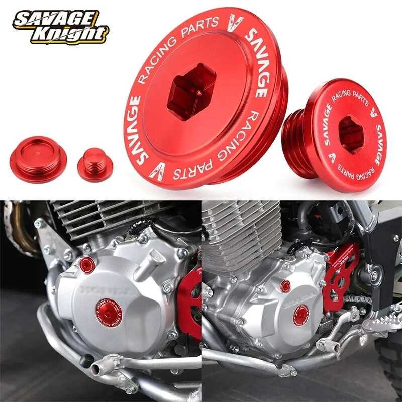 CRF230 Động Cơ Xe Máy Cắm Cho HONDA XR250R XR250L XR400R XR600R XR650R XR650L Vít Bao