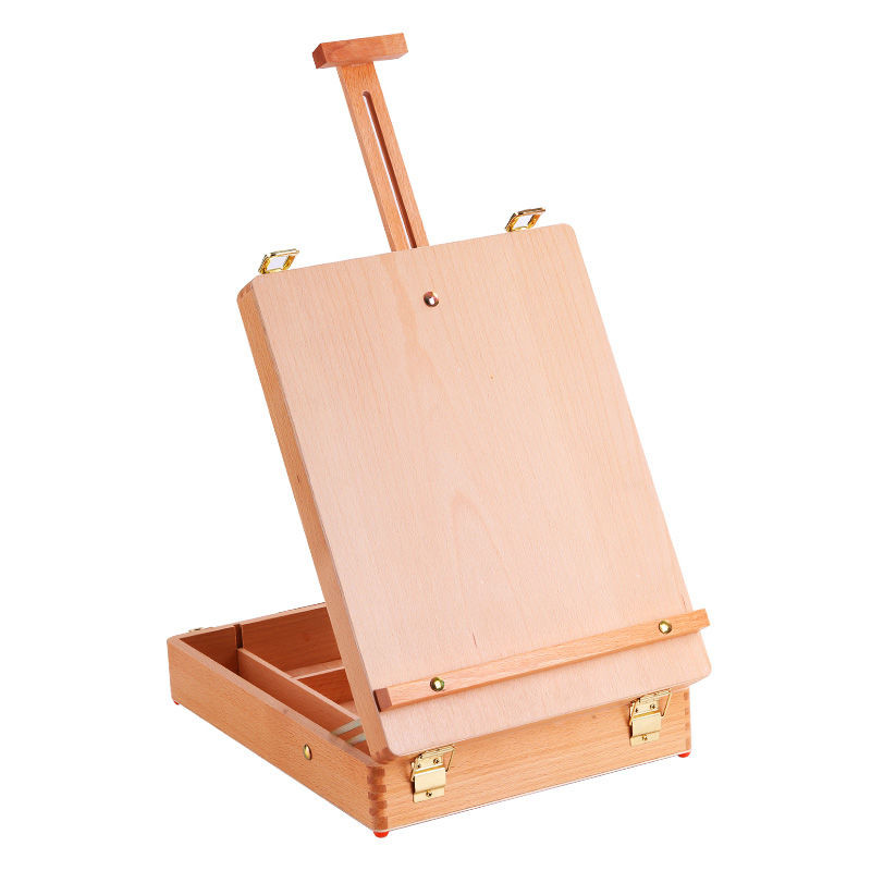 ♣ Hộp sơn dầu Beech đặc biệt của sinh viên nghệ thuật cầm tay Corner Corner Corner Corn