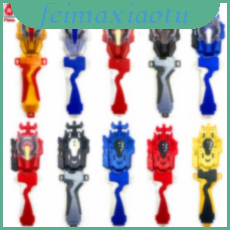 Sparking Burst Beyblade String Launcher Grip Handle Vàng Đỏ Đen