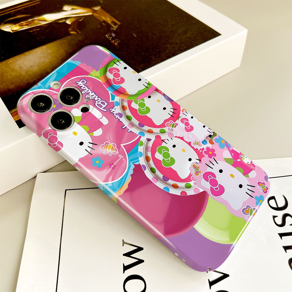 Hello Kitty Nhiều Màu Sắc Thế Giới Full In Hình Mịn Ốp Lưng Điện Thoại SAMSUNG A78 A58 A54 A31 A17 A