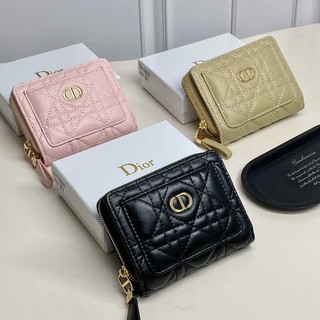P Color Đen mơ Kích thước màu hồng Mẫu mới nhất về từ quầy Làm bằng da bò nhập khẩu tay nghề tinh tế có thể so sánh với quầy Ví nhỏ đa chức năng