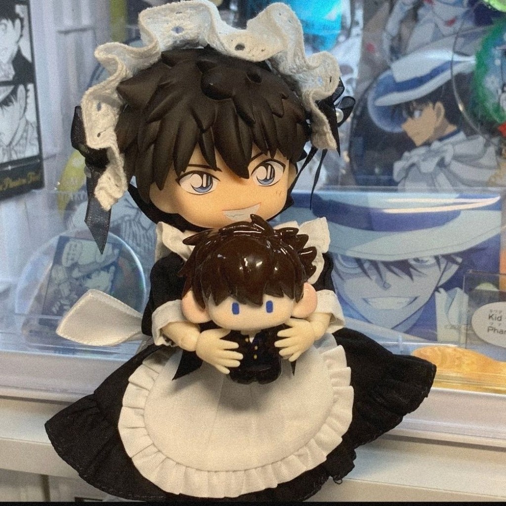 🔥Conan Kaito Kid🔥SẴN HÀNG OB11 BJD 12cm Búp bê Anime Gấu bông Full Set - Quà Sinh nhật Nữ Cao cấp