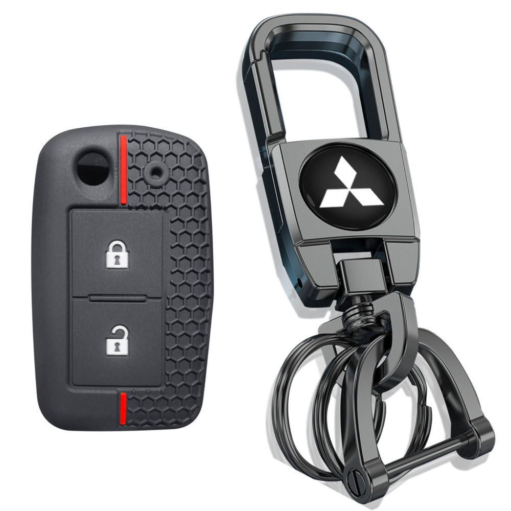 Dành Cho Mitsubishi TRITON Glx 2026 2025 Chìa Khóa Triton 2024 Chìa Khóa Fob Bao Từ Xa Xe Móc Khóa P