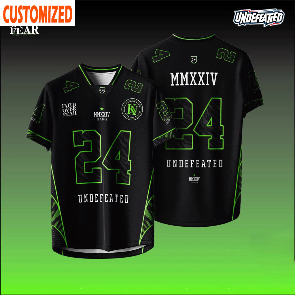 Túi tên miễn phí cho Jersey NFL 2025, Oversize phù hợp nam nữ, xu hướng đường phố thanh niên tay ngắ