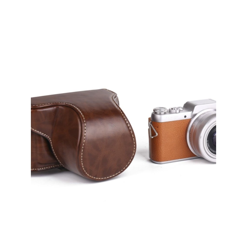 Thích hợp cho túi đựng máy ảnh Panasonic GF8 GF9 GF10 Vỏ da đặc biệt Zoom điện Gf8 Gf7 Vỏ bảo vệ đơn