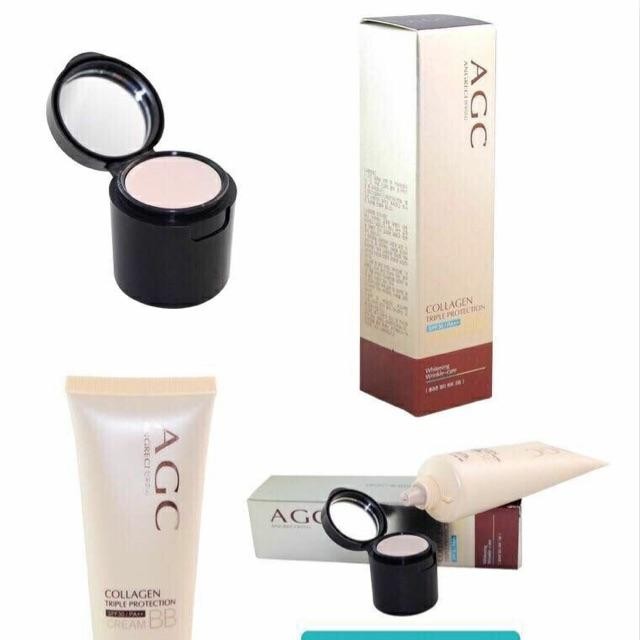 【NA Beauty】 [HCM]Kem Nền BB Cream Collagen + Kem Che Khuyết Điểm Dạng Nén - KM027