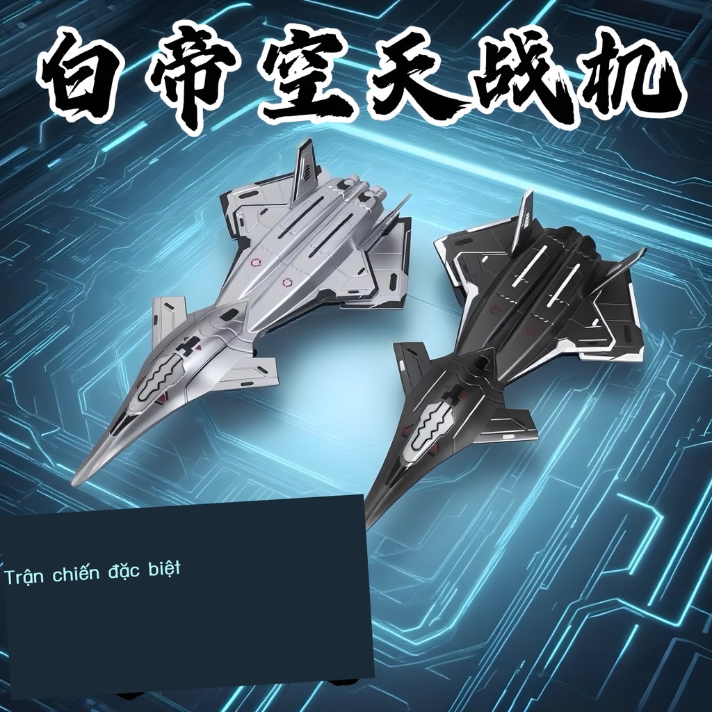 [SALE] Baidi Xuannv Aerospace Fighter Model Model Model Model Aerospace Model Bộ sưu tập trang trí