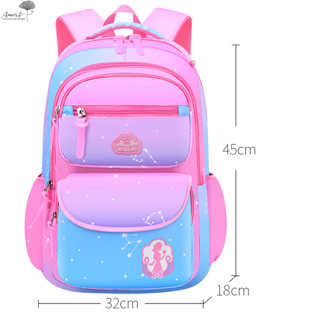 【Gesh bag】 Amart Classical Sweet Backpack for School Large Capacity Bag with Honeycomb Heat Dissipa