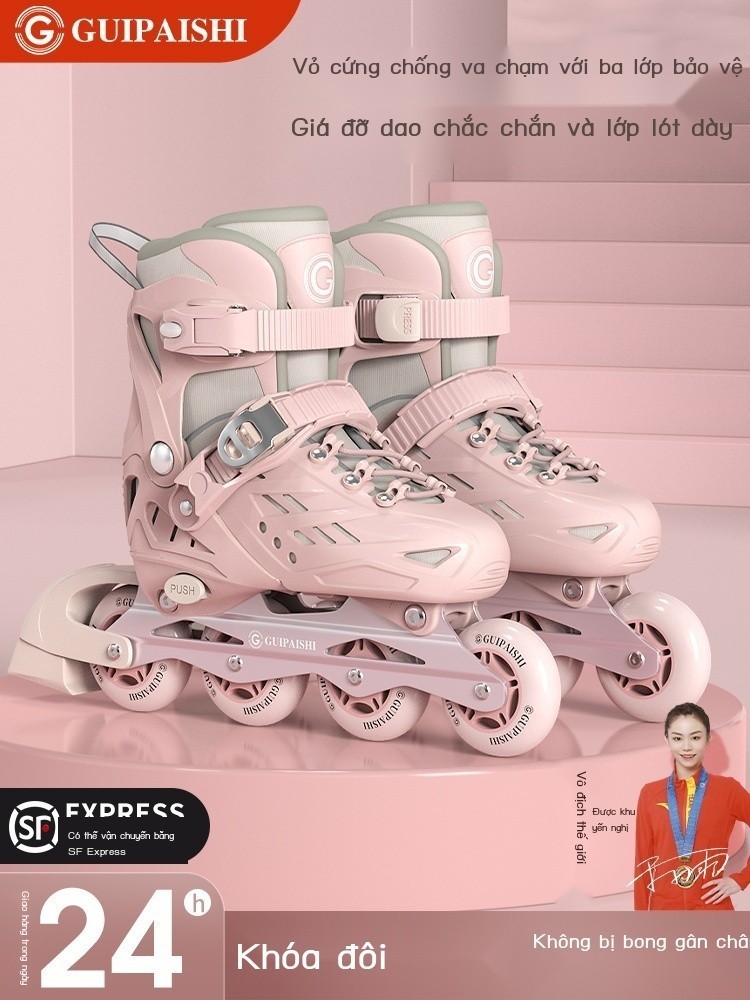 Giày trượt patin giày trượt patin trẻ em giày trượt patin bé gái giày trượt patin bé trai 6-12 tuổi