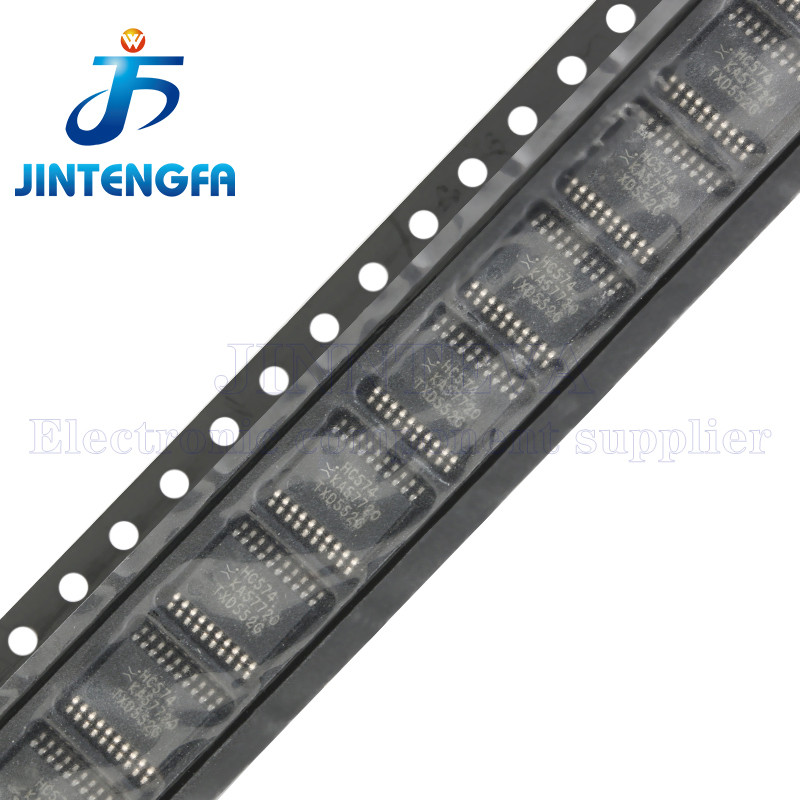 10 CHIẾC 74HC574PW TSSOP-20 74HC574PW, 118 74HC574 SN74HC574PWR HC574 SMD Octal D-loại Flip-flop Tíc
