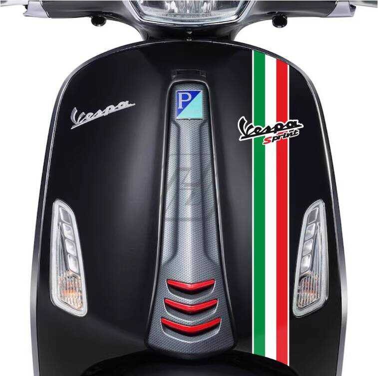 Biajo Sticker GTS300 GTS / Super Spring Sprint 150 Phía Trước Xe Tấm Vỏ Kéo Hoa Decal