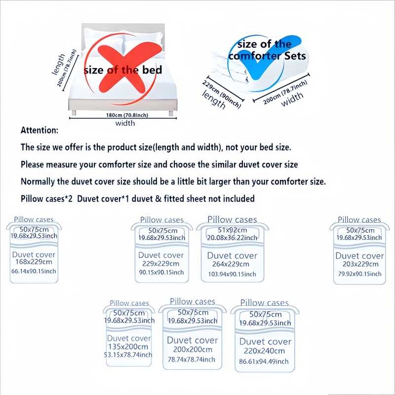 Sur ce Kuup Satin Duvet Colored Set QUEEN KING Size Quilt High Quality Skin Friendly  bric Bed