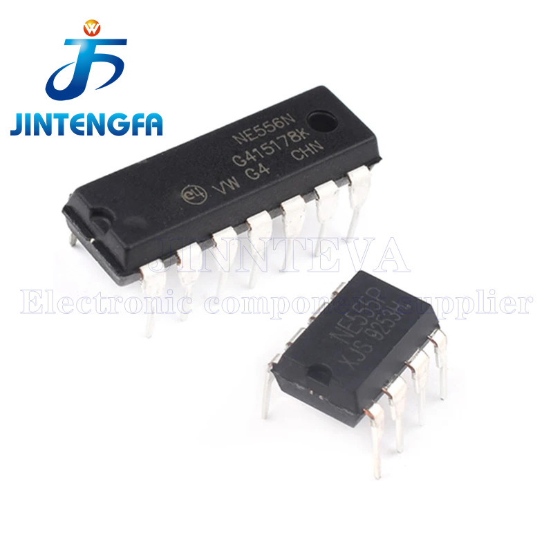 10 CÁI NE556 NE556N DIP-14 NE556DR NE556DT NA556DR NA556 SOIC-14 THỜI GIAN CHÍNH HÃNG DUAL IC DIP / 