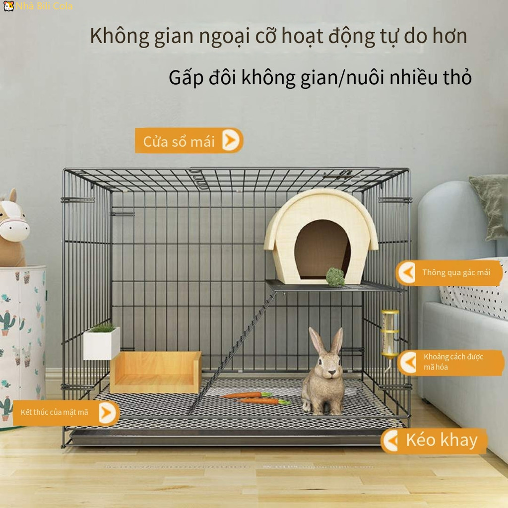 Trong kho Lồng thỏ trong nhà gia đình lớn có thể gấp gọn vệ sinh phân chuột lang lồng chuột lang